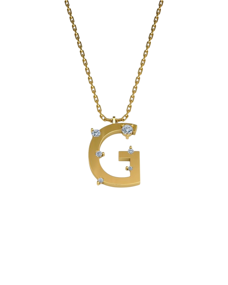 ALTINPEK G PIRLANTA HARF KOLYE